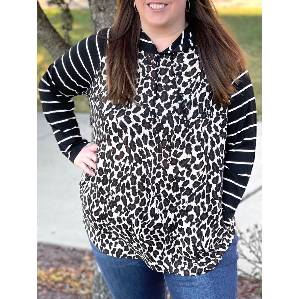Fabulous leopard hoodie